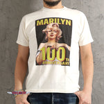 画像をギャラリービューアに読み込む, TOYS McCOY Lot,TMC2619 S/S T-Shirt MARILYN MONROE TEE "100th ANNIVERSARY"
