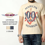 Load image into Gallery viewer, TOYS McCOY Lot,TMC2621 MARILYN MONROE TEE "ARROW SHOT HEART"

