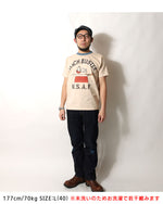 画像をギャラリービューアに読み込む, TOYS McCOY Lot,TMC2627 S/S T-Shirt PEANUTS TEE SNOOPY "MACH BUSTER U.S.A.F."
