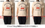 画像をギャラリービューアに読み込む, TOYS McCOY Lot,TMC2627 S/S T-Shirt PEANUTS TEE SNOOPY "MACH BUSTER U.S.A.F."
