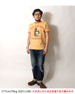 Load image into Gallery viewer, TOYS McCOY Lot,TMC2629 S/S T-Shirt PEANUTS TEE SNOOPY "U S ARMY"
