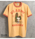 Load image into Gallery viewer, TOYS McCOY Lot,TMC2629 S/S T-Shirt PEANUTS TEE SNOOPY "U S ARMY"
