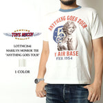 画像をギャラリービューアに読み込む, TOYS McCOY TMC2641 MARILYN MONROE TEE "ANYTHING GOES TOUR"
