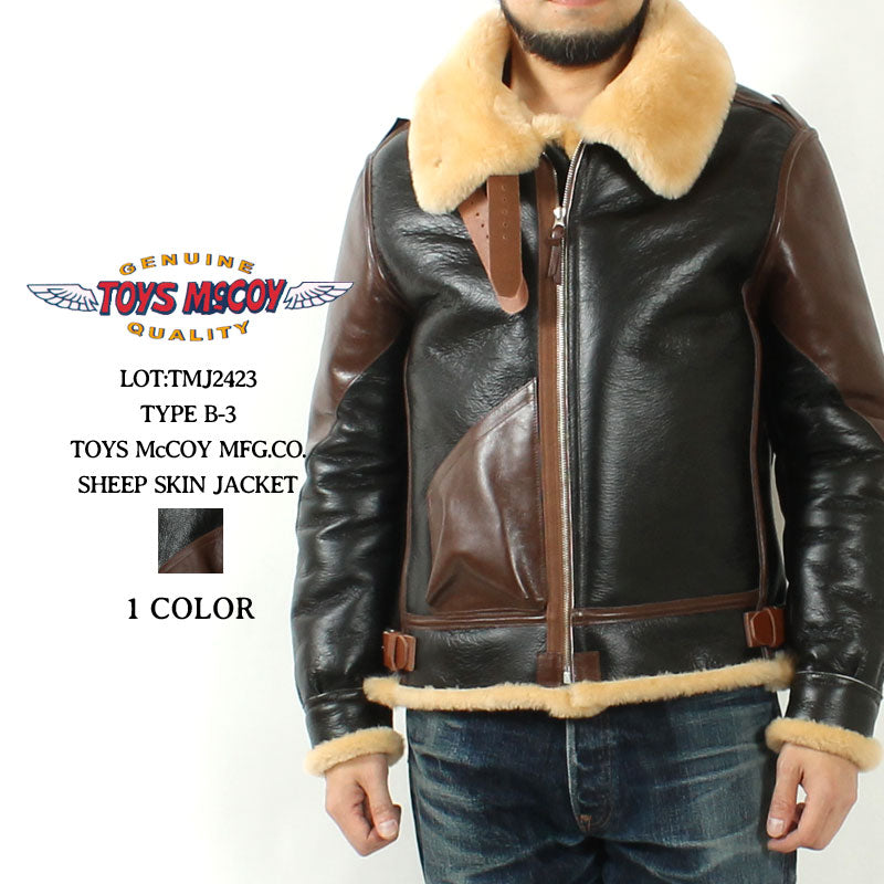 Toys Mccoy TMJ2423 TYPE B-3 TOYS McCOY MFG.CO. SHEEP SKIN JACKET