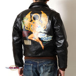 Load image into Gallery viewer, TOYS McCOY TMJ2517 TYPE A-2 ROUGH WEAR CLOTHING CO. FLYING FORTRESS "THE BODY" Leather Flight Jacket, Type A-2, 2025 Custom Model
