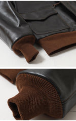 Load image into Gallery viewer, TOYS McCOY TMJ2517 TYPE A-2 ROUGH WEAR CLOTHING CO. FLYING FORTRESS "THE BODY" Leather Flight Jacket, Type A-2, 2025 Custom Model
