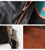 Load image into Gallery viewer, TOYS McCOY TMJ2517 TYPE A-2 ROUGH WEAR CLOTHING CO. FLYING FORTRESS "THE BODY" Leather Flight Jacket, Type A-2, 2025 Custom Model
