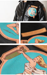 Load image into Gallery viewer, TOYS McCOY TMJ2517 TYPE A-2 ROUGH WEAR CLOTHING CO. FLYING FORTRESS "THE BODY" Leather Flight Jacket, Type A-2, 2025 Custom Model
