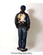 Load image into Gallery viewer, TOYS McCOY TMJ2517 TYPE A-2 ROUGH WEAR CLOTHING CO. FLYING FORTRESS "THE BODY" Leather Flight Jacket, Type A-2, 2025 Custom Model
