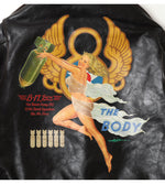 Load image into Gallery viewer, TOYS McCOY TMJ2517 TYPE A-2 ROUGH WEAR CLOTHING CO. FLYING FORTRESS "THE BODY" Leather Flight Jacket, Type A-2, 2025 Custom Model
