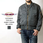 画像をギャラリービューアに読み込む, TOYS McCOY TMJ2533 TYPE MA-1 ALBERT TURNER MIL-J-8279A Flight Jacket Type MA-1
