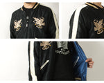 画像をギャラリービューアに読み込む, Tailor Toyo Lt,TT15491-119 Mid 1950s Style Acetate Souvenir Jacket &quot;WHITE EAGLE&quot; × &quot;GOLD DRAGON&quot;
