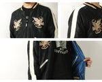 Load image into Gallery viewer, Tailor Toyo Lt,TT15491-119 Mid 1950s Style Acetate Souvenir Jacket &quot;WHITE EAGLE&quot; × &quot;GOLD DRAGON&quot;
