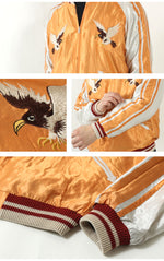 画像をギャラリービューアに読み込む, Taylor Toyo TT15682-119 Early 1950s Style Acetate Souvenir Jacket &quot;WHITE DRAGON&quot; × &quot;EAGLE&quot;
