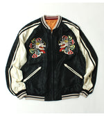 画像をギャラリービューアに読み込む, Taylor Toyo TT15682-119 Early 1950s Style Acetate Souvenir Jacket &quot;WHITE DRAGON&quot; × &quot;EAGLE&quot;
