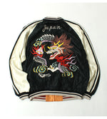 画像をギャラリービューアに読み込む, Taylor Toyo TT15682-119 Early 1950s Style Acetate Souvenir Jacket &quot;WHITE DRAGON&quot; × &quot;EAGLE&quot;
