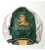 Load image into Gallery viewer, Taylor Toyo TT15682-145 Early 1950s Style Acetate Souvenir Jacket &quot;ROARING TIGER&quot; × &quot;JAPAN MAP&quot;
