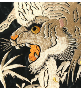 TAILOR TOYO Mid 1950s Style Acetate Souvenir Jacket "WHITE TIGER"×"GOLD DRAGON" TT15790-119