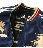 Load image into Gallery viewer, TAILOR TOYO  Late 1950s Style Acetate Souvenir Jacket &quot;ALASKAN EAGLE&quot;×&quot;DOG SLED&quot;  TT15790-128
