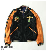 Load image into Gallery viewer, TAILOR TOYO  Late 1950s Style Acetate Souvenir Jacket &quot;ALASKAN EAGLE&quot;×&quot;DOG SLED&quot;  TT15790-128
