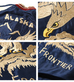 Load image into Gallery viewer, TAILOR TOYO  Late 1950s Style Acetate Souvenir Jacket &quot;ALASKAN EAGLE&quot;×&quot;DOG SLED&quot;  TT15790-128
