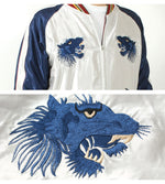 Load image into Gallery viewer, TAILOR TOYO  Mid 1950s Style Acetate Souvenir Jacket &quot;EAGLE&quot;×&quot;BLUE TIGER&quot;  TT15790-170
