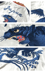 Load image into Gallery viewer, TAILOR TOYO  Mid 1950s Style Acetate Souvenir Jacket &quot;EAGLE&quot;×&quot;BLUE TIGER&quot;  TT15790-170
