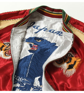 TAILOR TOYO  Mid 1950s Style Acetate Souvenir Jacket "EAGLE"×"BLUE TIGER"  TT15790-170