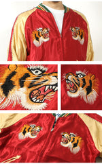 Load image into Gallery viewer, TAILOR TOYO  Mid 1950s Style Acetate Souvenir Jacket &quot;EAGLE&quot;×&quot;BLUE TIGER&quot;  TT15790-170

