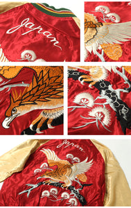 TAILOR TOYO  Mid 1950s Style Acetate Souvenir Jacket "EAGLE"×"BLUE TIGER"  TT15790-170