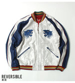 Load image into Gallery viewer, TAILOR TOYO  Mid 1950s Style Acetate Souvenir Jacket &quot;EAGLE&quot;×&quot;BLUE TIGER&quot;  TT15790-170
