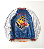 Load image into Gallery viewer, TAILOR TOYO TT15877-125  Late 1950s Style Acetate Souvenir Jacket "TIGER HEAD"×"JAPAN MAP"
