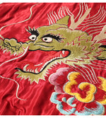 Load image into Gallery viewer, TAILOR TOYO TT15972-159 Early 1950s-Style Acetate Souvenir Jacket “BLACK EAGLE” × “DRAGON HEAD” Embroidered Satin Souvenir Jacket

