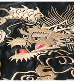 Load image into Gallery viewer, TAILOR TOYO TT15972-219 Early 1950s-Style Acetate Souvenir Jacket “WHITE DRAGON” × “TIGER HEAD” Embroidered Satin Souvenir Jacket
