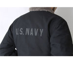 Load image into Gallery viewer, Buzz Rickson&#39;s Lot,BR12030 Deck Jacket Type N-1 Navy NAVY DEPARTMENT

