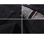 Load image into Gallery viewer, Eight-G Lot,401-02 17oz Black Denim(Narrow Fit)

