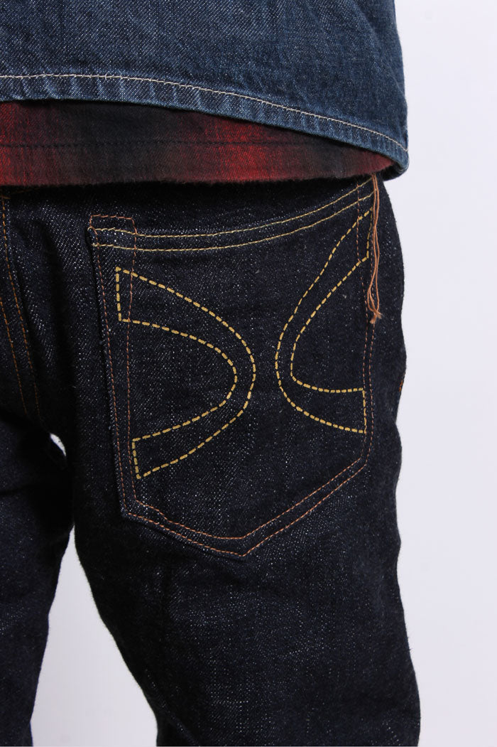 Eight-G Lot,701-WW2 17oz "Otoko Denim" Narrow Fit Jeans WW2 Model