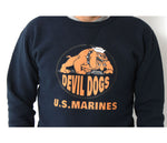Load image into Gallery viewer, Eight-G Lot,8SW-16 Printed Sweatshirts &quot;Devil Dogs&quot;
