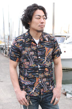 画像をギャラリービューアに読み込む, Eight-G Lot,8AS-02 Hawaiian Shirt &quot;Marlin&quot;
