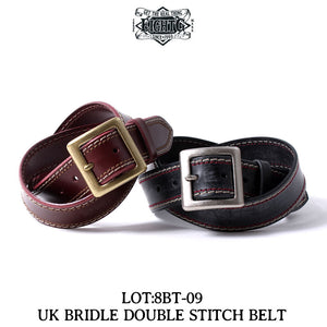 Eight-G Lot,8BT-09 Bridle Leather Belt