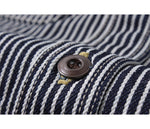 画像をギャラリービューアに読み込む, Eight-G Lot,8LS-18 Long Sleeve Hickory Stripe Work Shirt
