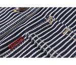 画像をギャラリービューアに読み込む, Eight-G Lot,8LS-18 Long Sleeve Hickory Stripe Work Shirt
