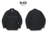 画像をギャラリービューアに読み込む, Eight-G Lot,8LS-31 11oz Black Denim Western Shirt
