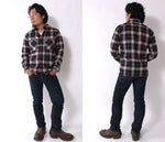 Load image into Gallery viewer, Eight-G Lot,8LS-52 Long Sleeve Check Flannel Work Shirt
