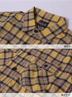 Load image into Gallery viewer, Eight-G Lot,8SS-23 Madras Check Short Sleeve Work Shirt
