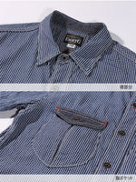 Load image into Gallery viewer, Eight-G Lot,8SS-25 Gingham Check Short Sleeve Work Shirt
