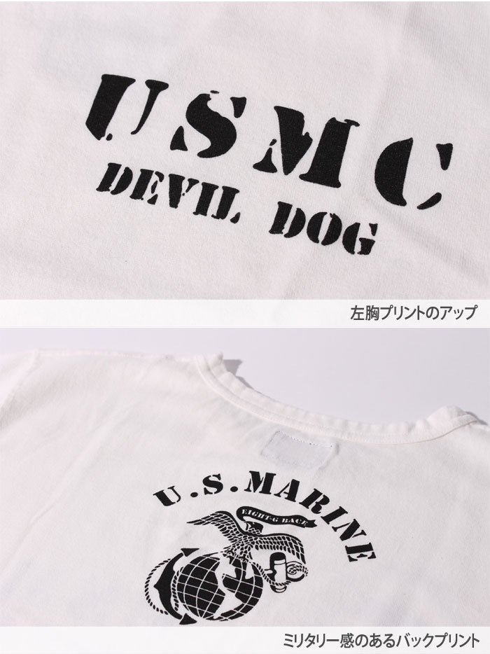 Eight-G Lot,8ST-27 Printed Tee Shirt "Devil Dog"