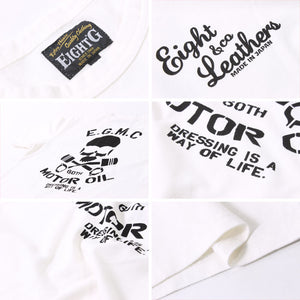 Eight-G Lot,8ST-29 Printed Tee Shirt "E.G.M.C"