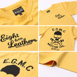 画像をギャラリービューアに読み込む, Eight-G Lot,8ST-29 Printed Tee Shirt &quot;E.G.M.C&quot;
