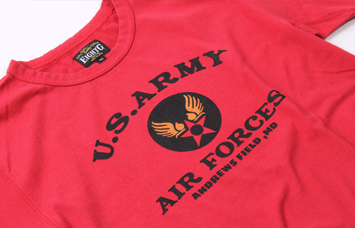 Eight-G Lot,8ST-30 Printed Tee Shirt "U.S.Army"